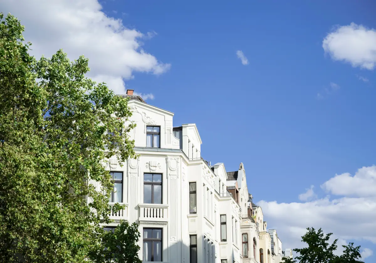 Historische Häuser im Agnesviertel