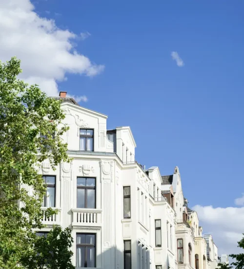 Historische Häuser im Agnesviertel